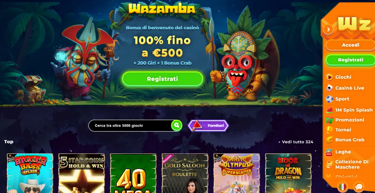 Wazamba Casino